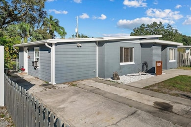 Studio entrance on side