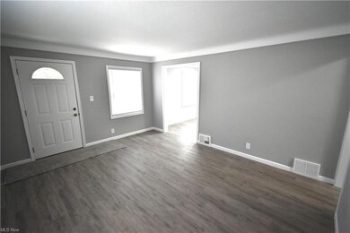 Living room with Gray Vinyl Planking