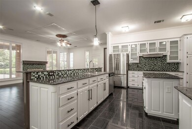 Kitchen is open to family room and breakfast room area