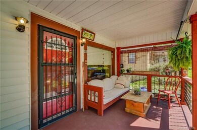 Enjoy coffee and tea on your spacious front porch