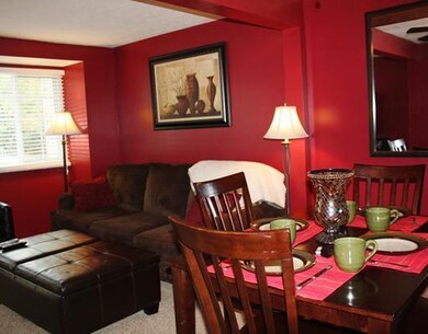 Living Room. A view of the 16  x 12  living room a