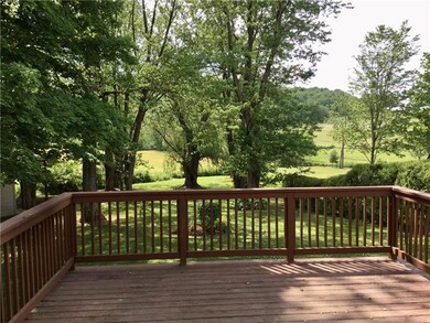 Privacy and great views from your deck off the din