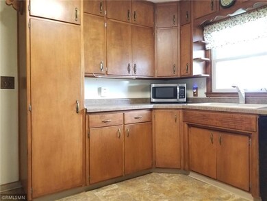 Pantry just inside the back foyer.