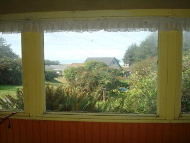 Ocean view from front porch