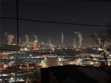 Pittsburgh in the dark.