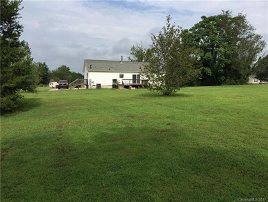 Picturesque backyard.