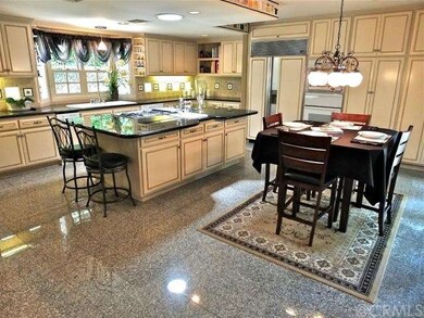 Kitchen with informal eating area.