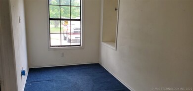 small bedroom off living room