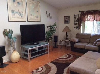 All wood floors in family room
