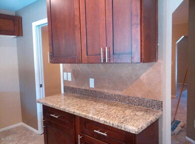 beautiful granite and back splash