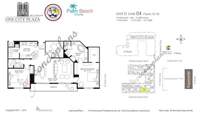 One City Plaza unit 1404, West Palm Beach, FL 33401 - photo 3