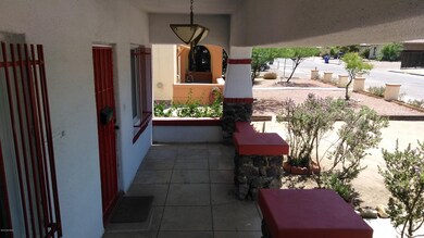 Front porch...