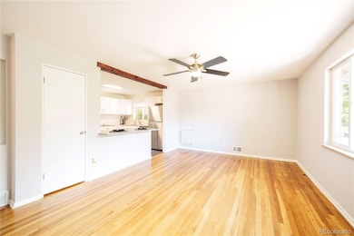 Entrance and living room