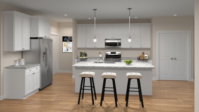 Weston - Kitchen - Staged