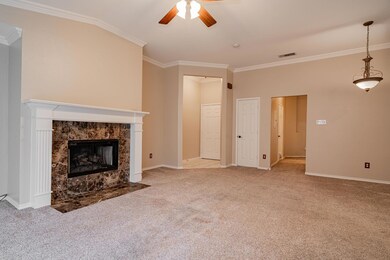 Fireplace in livingroom