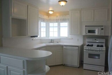 Spacious kitchen is light & bright!