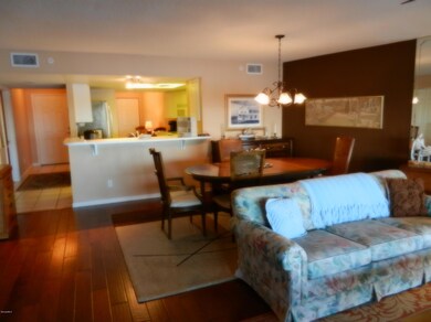 living room facing kitchen