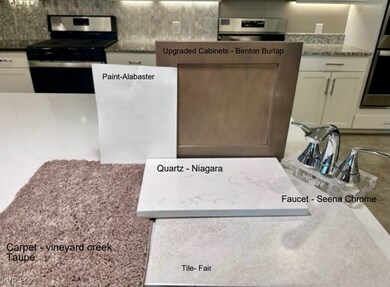 Selected finishes.