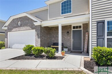 Charming entrance and covered front porch