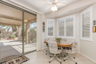 Breakfast Room opens to patio