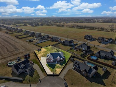 Perfect location on the cul de sac backing to land and spacious lots.
