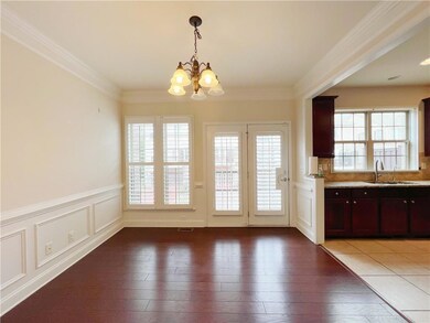 Unfurnished dining area with a sink, a wealth of n