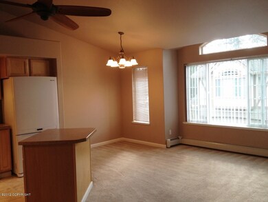Vaulted Living/Dining