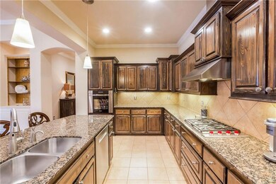 Truly a chef's kitchen... gourmet plus.  Lots of u