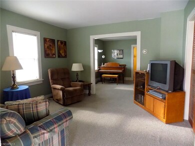 Spacious living room with lots of natural sunlight