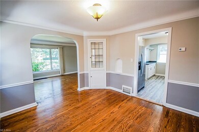 Fantastic Formal Dining Room with wood floors and 