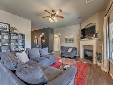 Living Room:  Your open floor plan features a livi