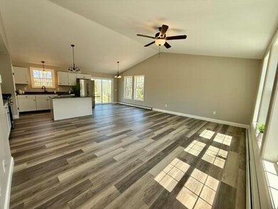 living room from front door