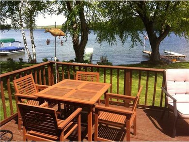 View spacious deck with great view!
