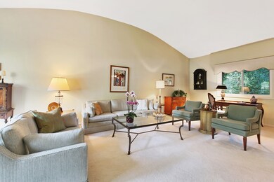Large Lliving Room with Barreled Ceiling  overlook