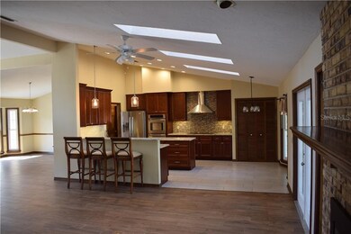Kitchen view from family room