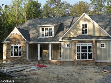 Exterior Front - House under construction