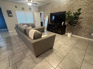 Spacious Family room with natural light