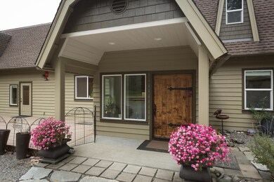 Front patio & door