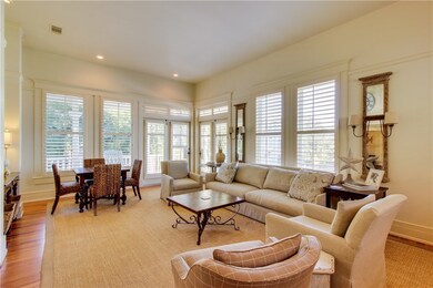 Living Room - Lovely view & plantation shutters