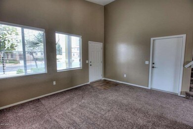 Family room & front entry