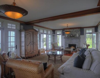 Living Room. Enjoy beautiful ocean views and the r