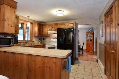Kitchen with view of Dining Area.