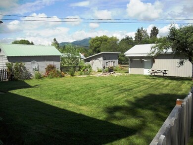Recent garage blends w/ outbuildings
