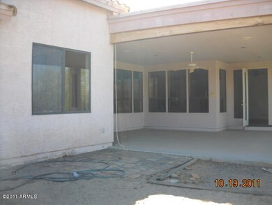 Rear of house