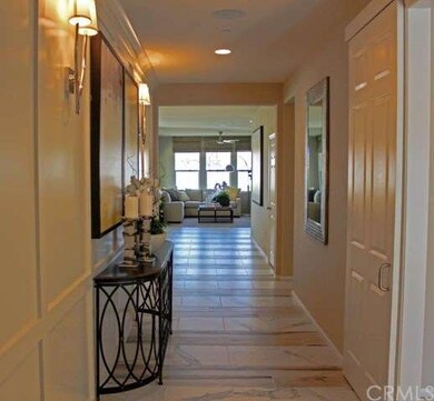 Beautiful open entry, photo taken of model home