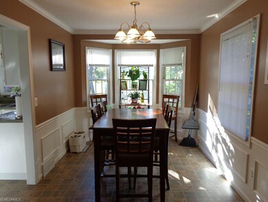 Formal dining room, kitchen entry is just to the l