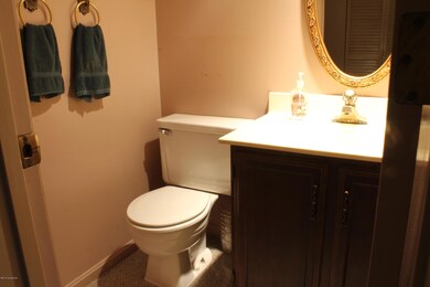First floor half bath