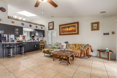 Family room with view to Kitchen