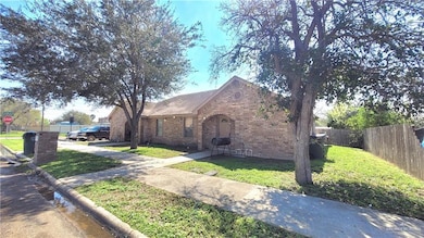 View of front of property with a front yard