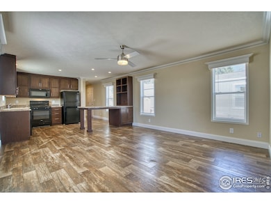 Crown molding and LVP flooring